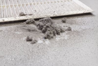 Lint Buildup in Dryer Vent